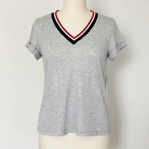 Super soft v neck top